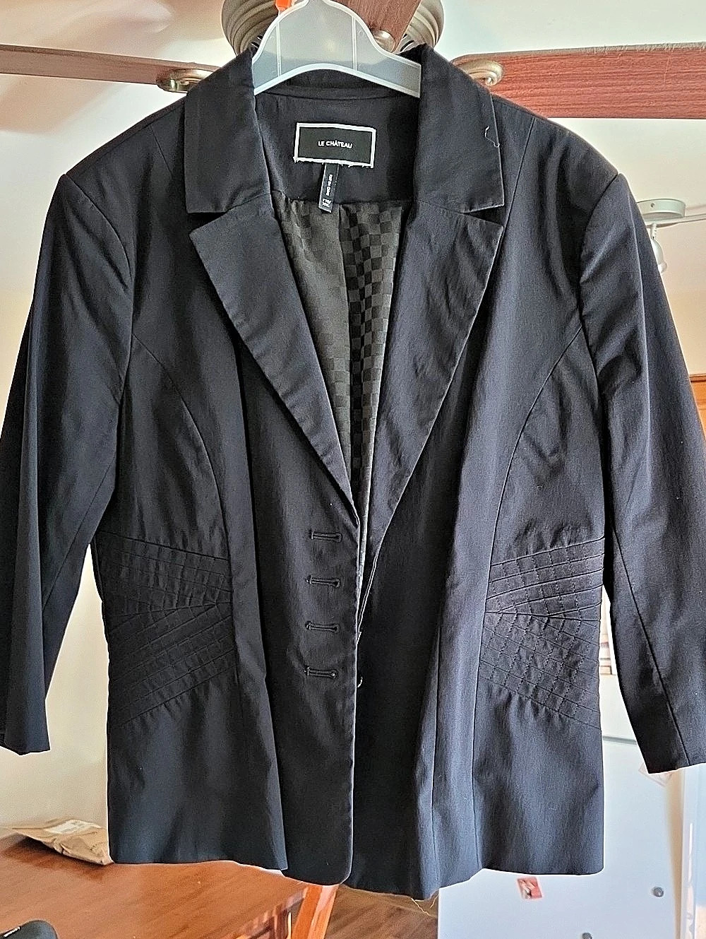 Le Château Black Blazer Size Xxl